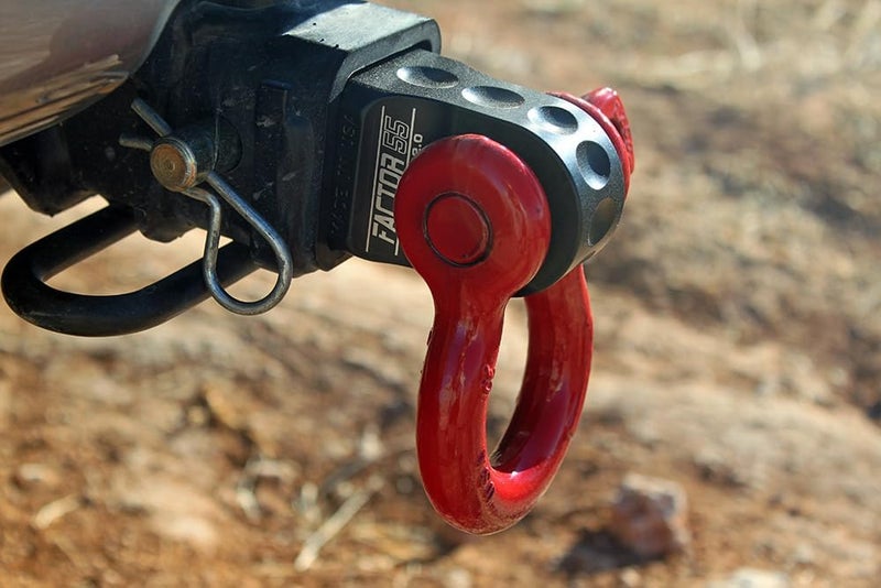 Factor 55 00020-15 Hitchlink 2.0 Rated at 9500 lb Ultimate Failure at 51,000 lb Convert Your Vehicles Hitch Receiver into a Recovery Point. Ideal for 4x4 Off Road Adventures – Purple - Image 2